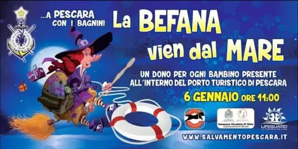 La befana vien dal mare - Pescara Foto di SNS Pescara