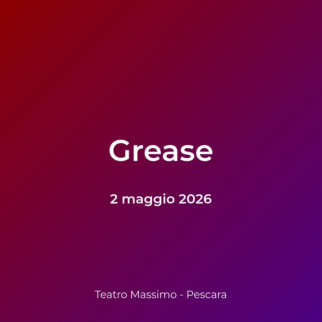 Copertina: Grease