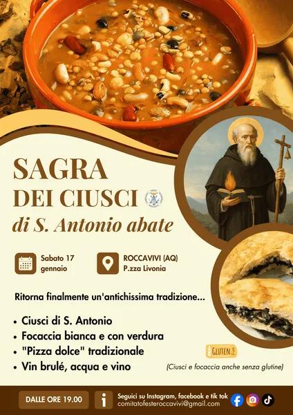 Copertina: Sagra dei Ciusci di Sant'Antonio abate