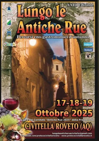 Copertina: Lungo le antiche rue