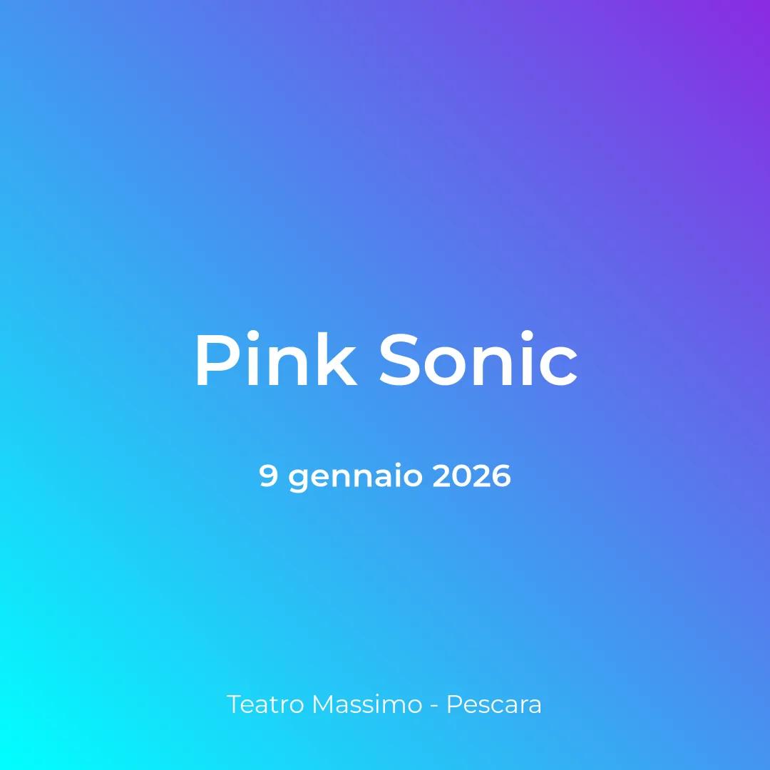 Copertina: Pink Sonic