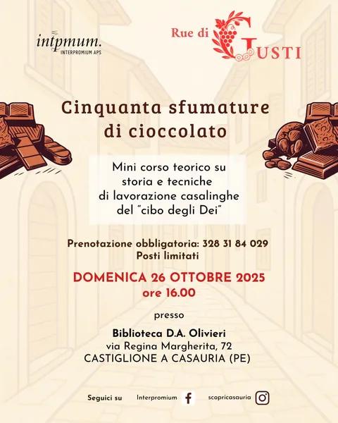 Copertina: Cinquanta sfumature di cioccolato