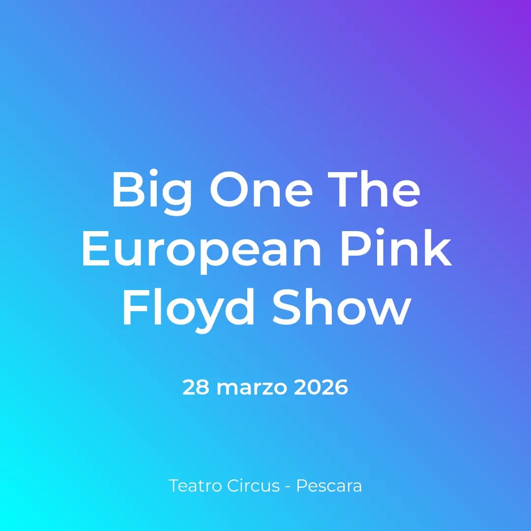 Big One The European Pink Floyd Show