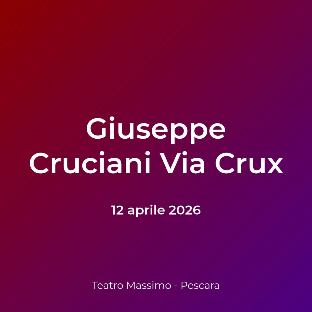 Giuseppe Cruciani Via Crux