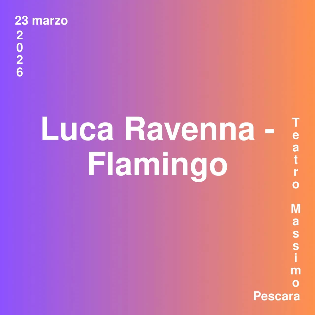 Luca Ravenna - Flamingo