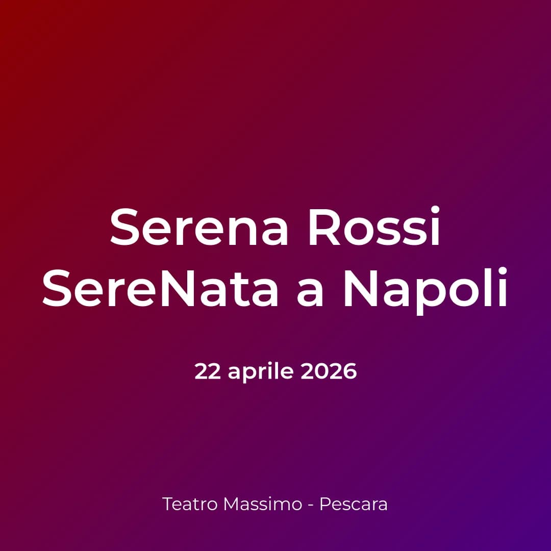 Serena Rossi SereNata a Napoli