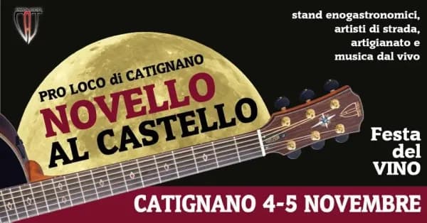 Novello al Castello Festa del vino Catignano 2022
