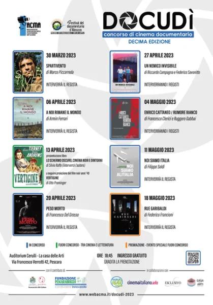 Copertina per l'articolo: Cinema documentario Docudi Maggio 2023