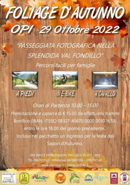 Copertina per l'articolo: Sapori d'autunno Opi 2022, sagra della castagna