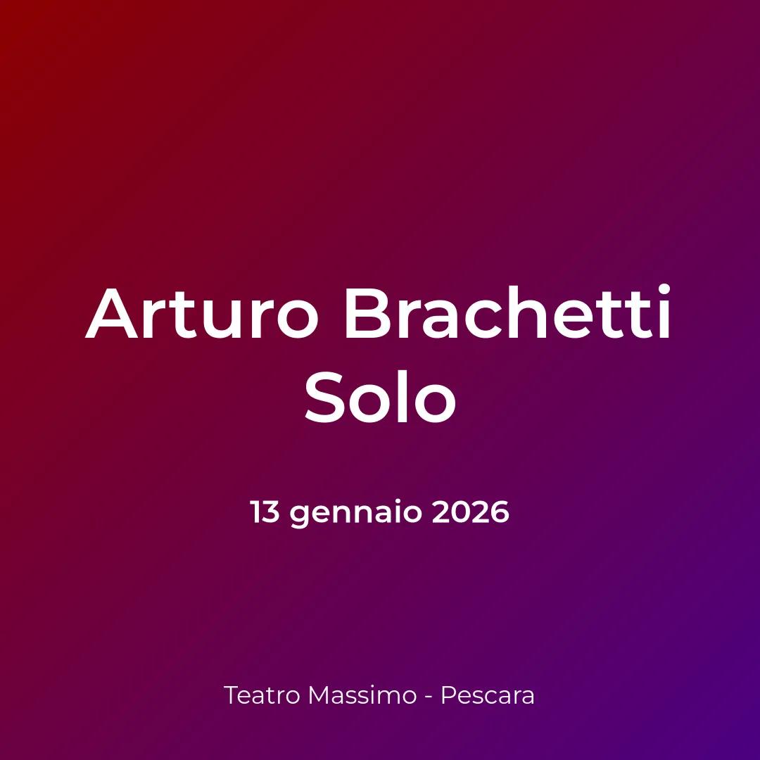 Copertina: Arturo Brachetti Solo