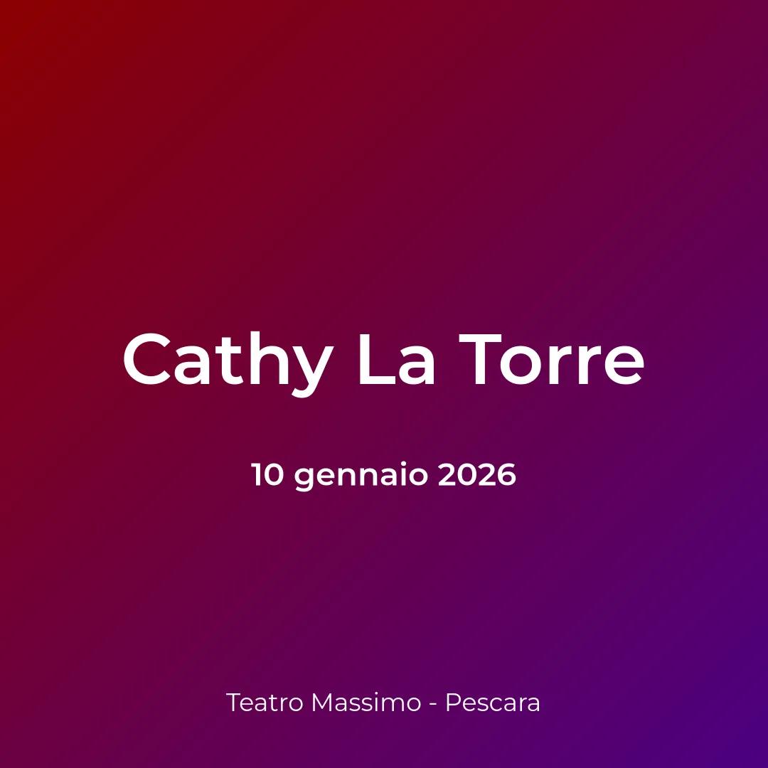 Copertina: Cathy La Torre