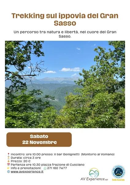 Copertina: Trekking sull'Ippovia del Gran Sasso