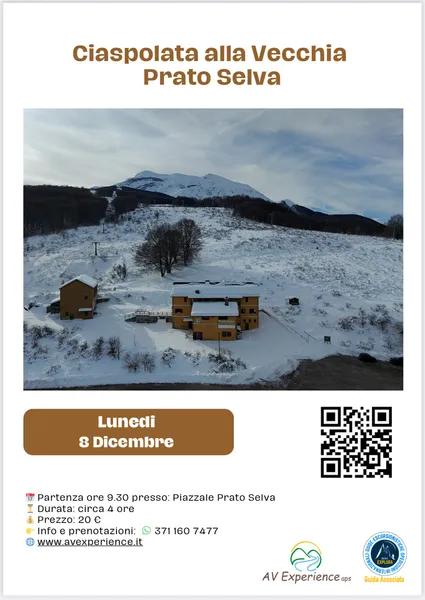 Immagine rappresentativa per Ciaspolata alla Vecchia Prato Selva