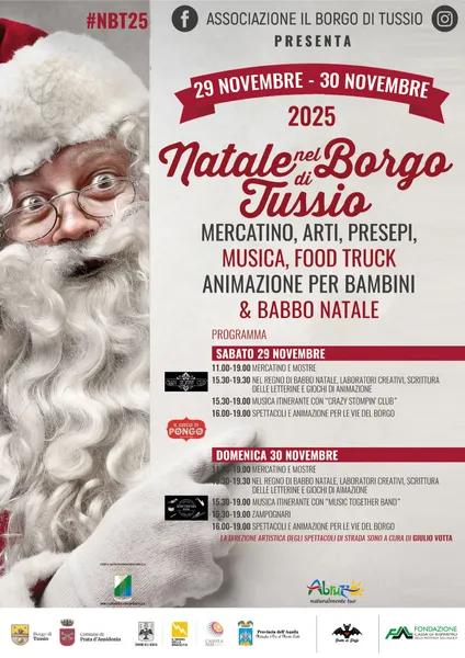 Immagine rappresentativa per NATALE NEL BORGO DI TUSSIO