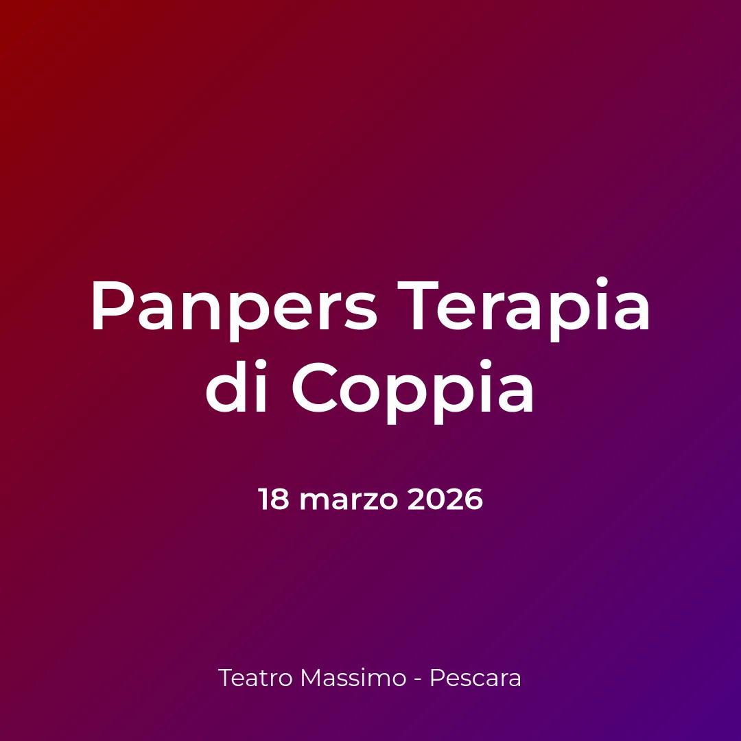 Copertina: Panpers Terapia di Coppia
