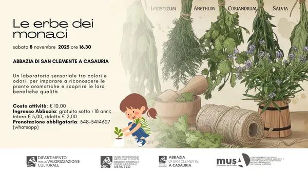 Copertina: LE ERBE DEI MONACI