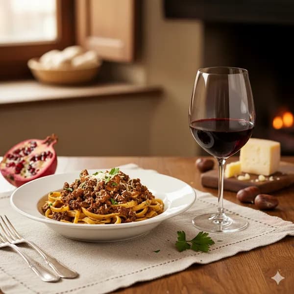 Vini Abruzzesi per l'Autunno: Montepulciano - Immagine generata con Gemini