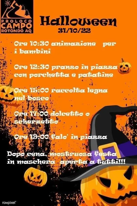 Eventi Halloween per bambini