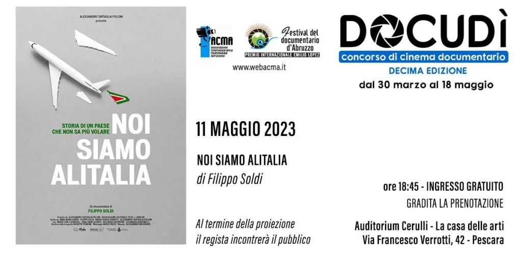 Cinema documentario docudi2023 Pescara