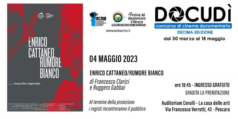 Cinema documentario docudi2023 Pescara