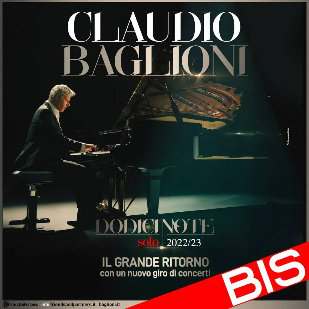 claudio baglioni tour 2022