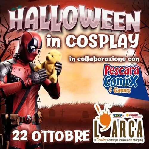 Eventi Halloween Pescara 2023 - Cosplay L'arca