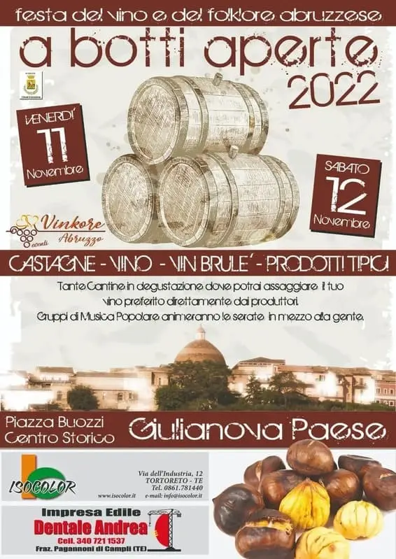 festa del vino Giulianova a botti aperte