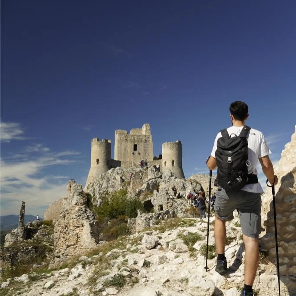 Percorso trekking rocca calascio