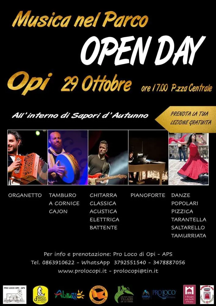 Musica nel parco Open Day